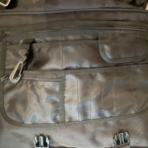 BBC World Messenger Shoulder Bag like new, black, waterproof