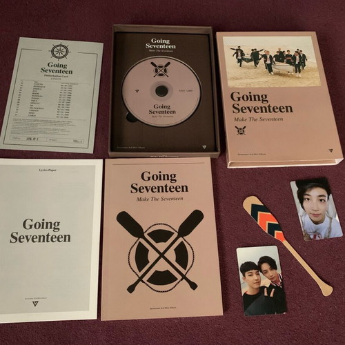 Going Seventeen Kpop album with CD and photocards