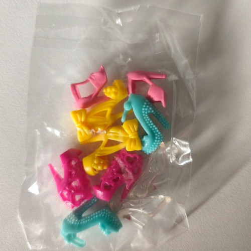 Doll shoes set of 5 pairs new
