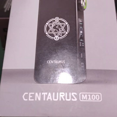 Centaurus M100 Mod Lost Vape like new, full black aluminum