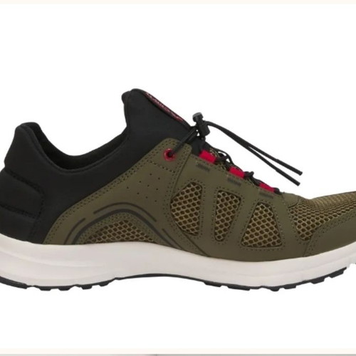 Men's athletic shoes size 45 new, khaki and black