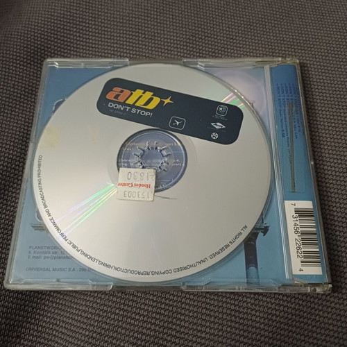 ATB Don't Stop CD single remixes like new, electronic
