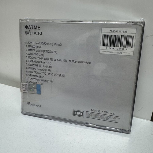 Fatme Psemata CD new, Greek rock album