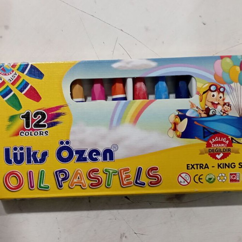 Oil pastel set 12 colors new