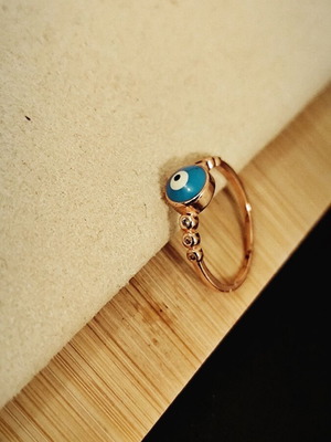 Rings new, 3 different designs with turquoise stone stainless steel