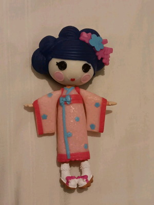 Lalaloopsy Yuki Kimono mini doll used