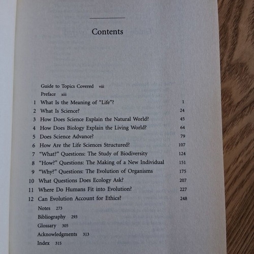 This Is Biology by Ernst Mayr, like new, English