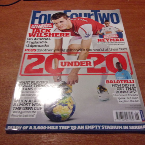 Four Four Two June 2011 like new