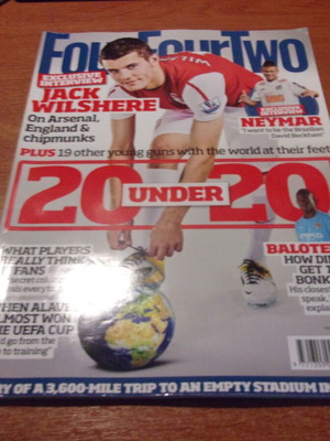 Four Four Two June 2011 like new