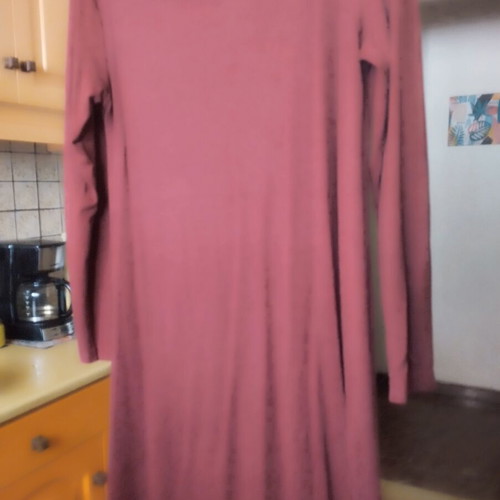 Asymmetric dress used, autumn, elastic, size S