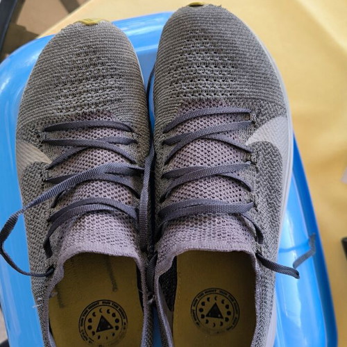 Nike Zoom Fly Flyknit running shoes, size 43, dark grey