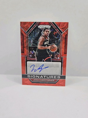 Κάρτα Panini Prizm Choice Josh Christopher Red Choice αυτόγραφο σαν καινούργιο
