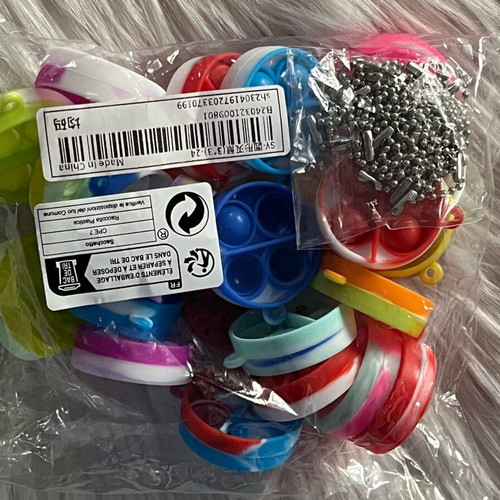 Pop It Fidget set 24 pieces colorful stress relief toys new