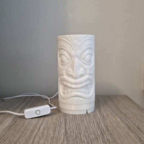 Tiki 3D figure lamp new with USB LED bulb