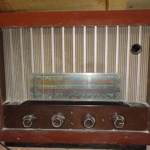 Sobel antique radio from the 1930s, rare collectible piece