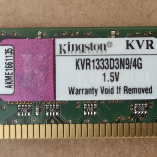 Kingston ValueRAM KVR1333D3N9/4 4GB DDR3-10600 1333MHz μνήμη RAM