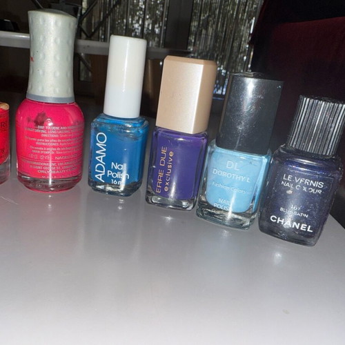 Nail polish used, pack of 13 pieces