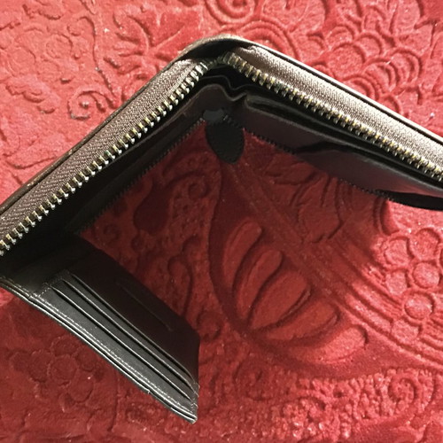 Aviation History Lufthansa wallet with zipper used