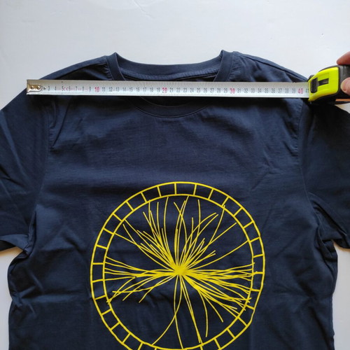 Ανδρικό T-shirt CERN μέγεθος M σαν καινούργιο, σκούρο μπλε