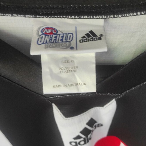 Collingwood Magpies Adidas men's collectible long-sleeve jersey like new