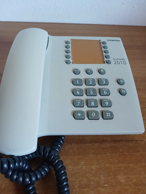 Siemens Euroset 2010 corded home phone, grey
