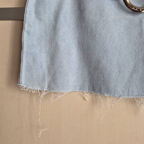 Denim mini skirt D-Shade used, blue, size S