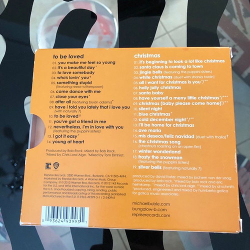 Michael Bublé To Be Loved Christmas double pack CD used