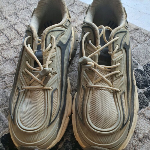 Zara kids athletic shoes used, size 36, gray
