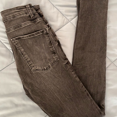 Zara Skinny Jeans Like New, Size 34, Black and Grey