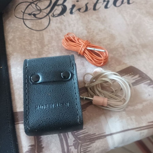 Brand Bier Vintage Radio and Headset Made in Japan like new