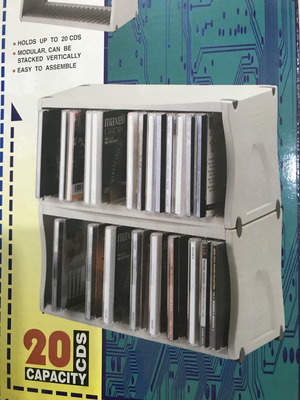 Ράφι αποθήκευσης CD-DVD