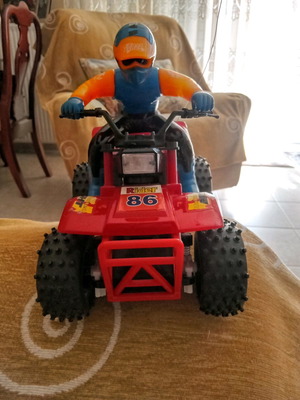 Rider 86 motorcycle used without remote control