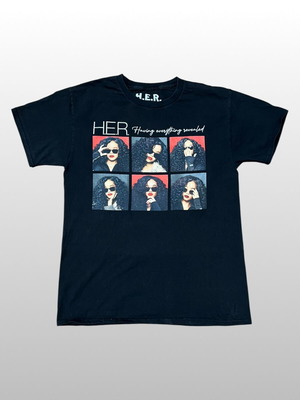 H.E.R. Graphic T-Shirt black size M used