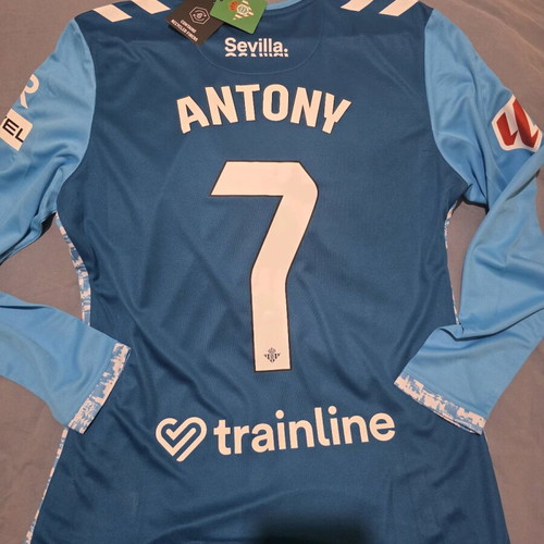 Real Betis 2024 Antony long-sleeve jersey like new authentic