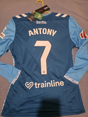 Real Betis 2024 Antony long-sleeve jersey like new authentic