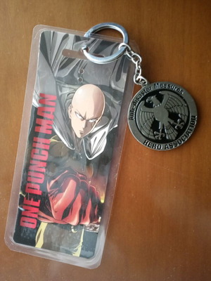 One Punch Man Hero Association Keychain