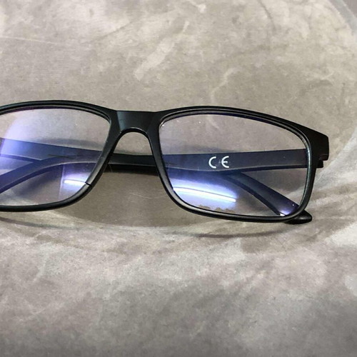 Anti-Blue Light Screen Protection Glasses black frame used, unisex