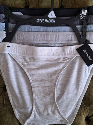 STEVE MADDEN εσώρουχα Bikini string καινούργια, 5 τεμάχια Νο L πολύχρωμα