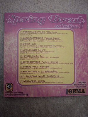 Spring Break Col. 1 CD used