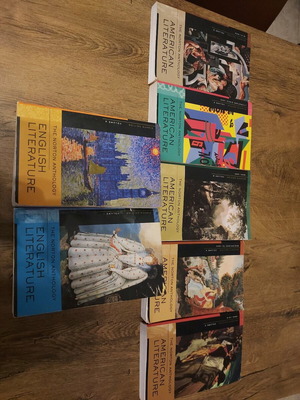 The Norton Anthology μεταχειρισμένα βιβλία Αγγλικής και Αμερικανικής Λογοτεχνίας
