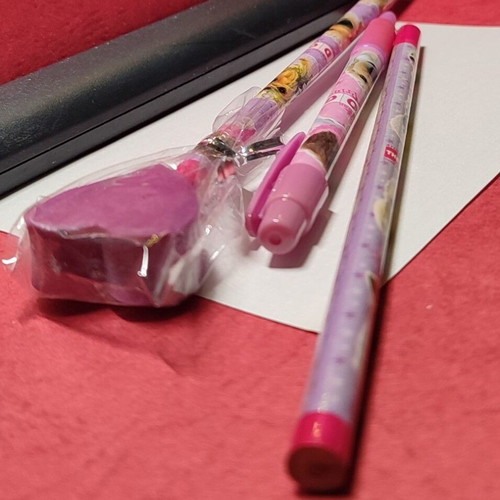 Pencil with removable eraser topper The Dog Artist collection new