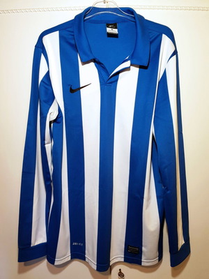 Nike ανδρική αθλητική μπλούζα άσπρο-μπλε μέγεθος M σαν καινούργιο