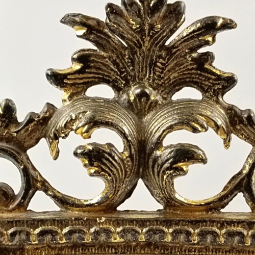 Massive brass frame large used with ornate design