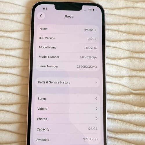 Apple iPhone 14 Purple 128GB