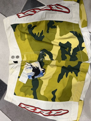 Rrd camouflage swim shorts L new with slight yellowing