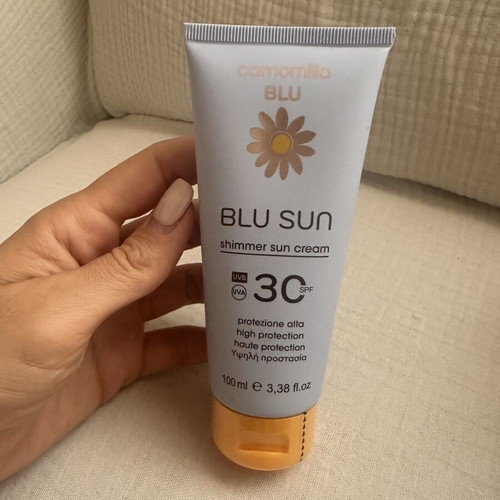 Camomilla BLU Face Sun Cream SPF50+ 100ml new