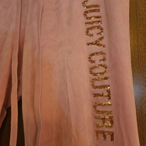 Juicy Couture Velour Tracksuit Pink Size S Like New
