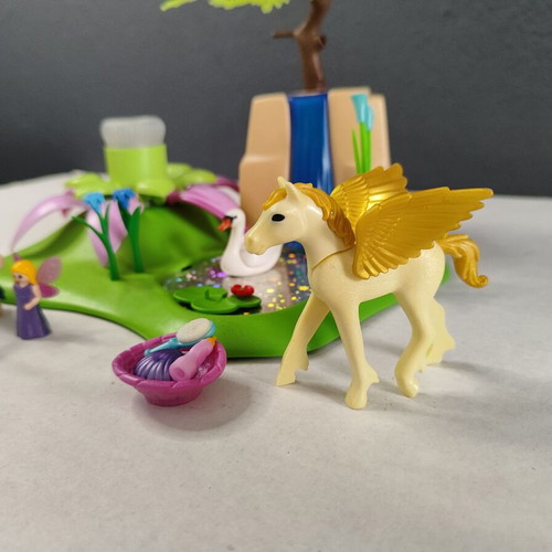 Playmobil Enchanted Fairy Spring 9135 used, few missing parts