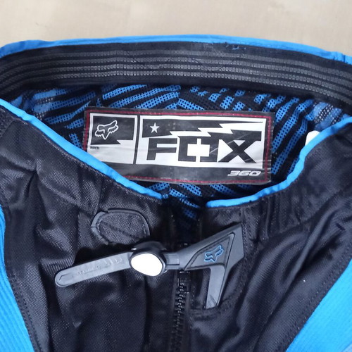 Fox 360 Motorcycle Pants used, size 30, with soft knee and hip protectors