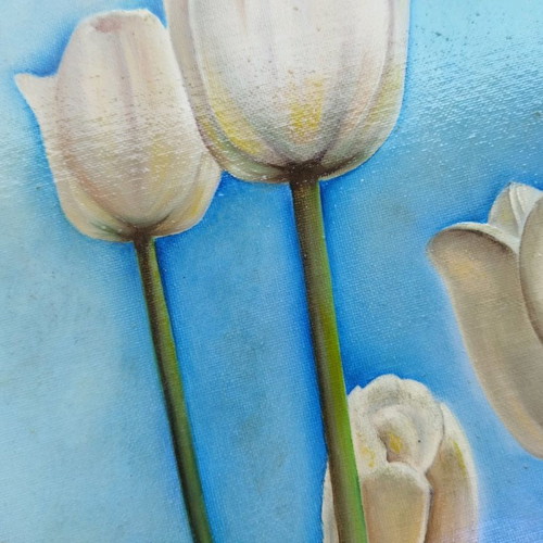 Oil painting Tulips 30x40cm new